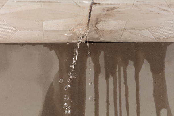 Professional Burst Pipe Cleanup technician working in Beachwood, NJ